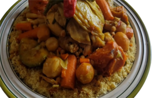 Couscous lamb,chiken and vegetables